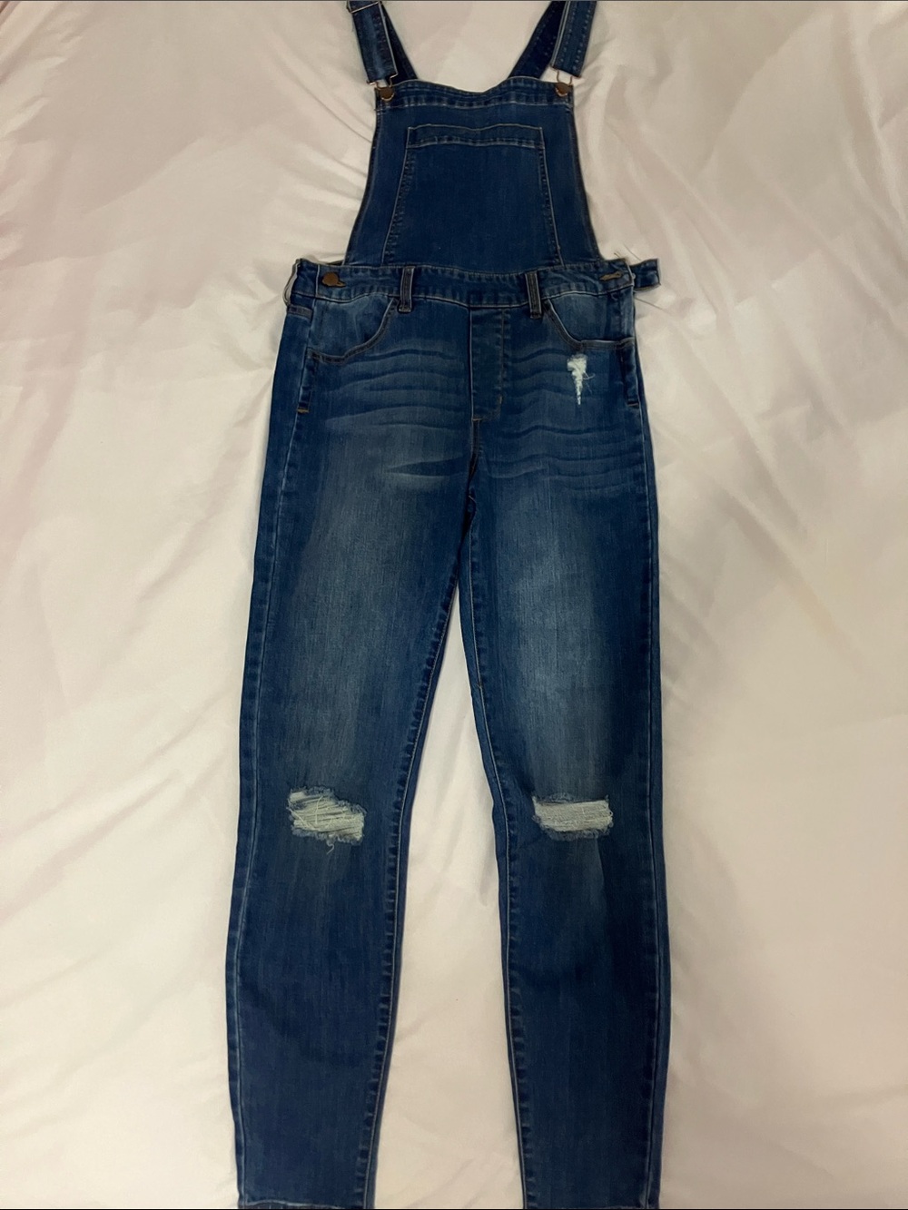 Altar'd State Oakley Denim Overalls Medium